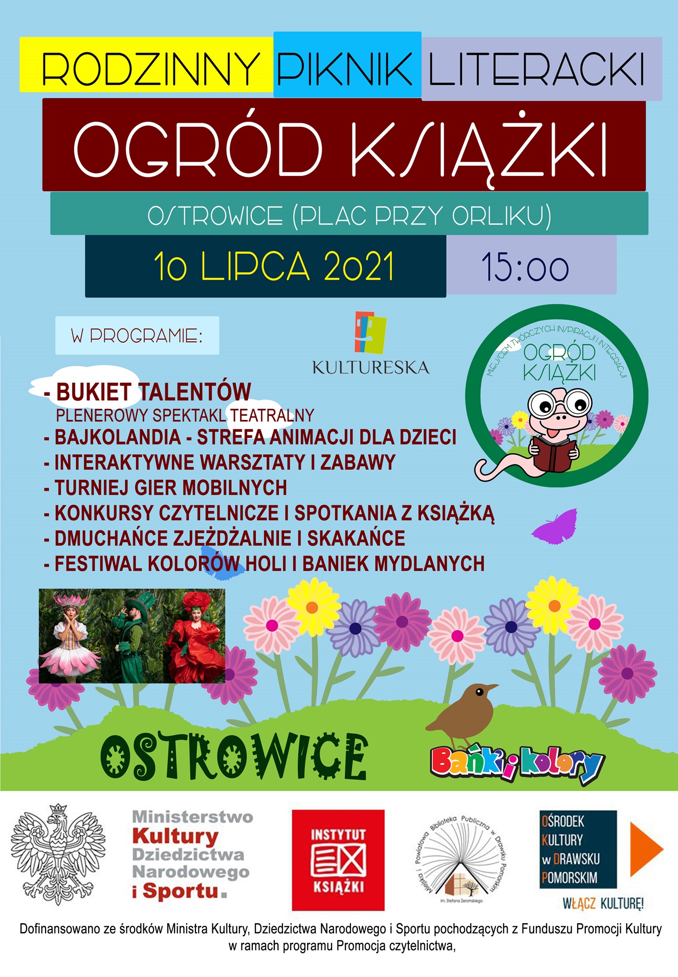 ,,Ogród Książki'' w Ostrowicach