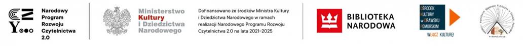 Logotypy Narodowego Programu Rozwoju Czytelnictwa 2.0 na&nbsp;lata 2021 – 2025