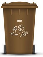 Kosz na śmieci BIO Kosz na śmieci BIO