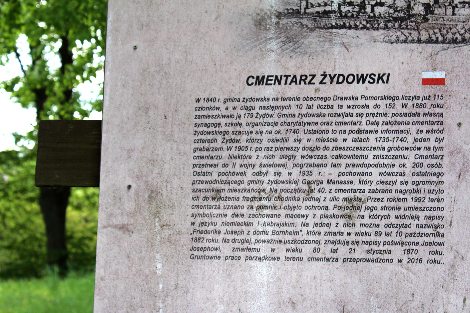Cmentarz żydowski w Drawsku Pomorskim