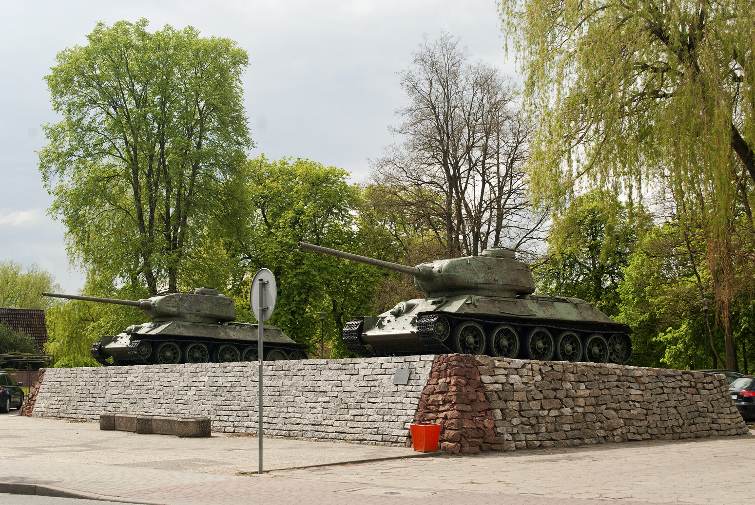 Pomnik w Drawsku Pomorskim upamiętniający Żołnierzy Radzieckich