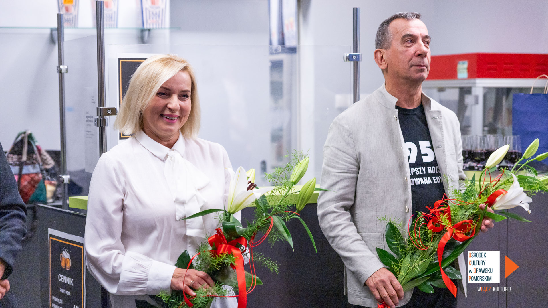 Prace Iwony Chojnackiej i Piotra Matusiaka w galerii kinowej
