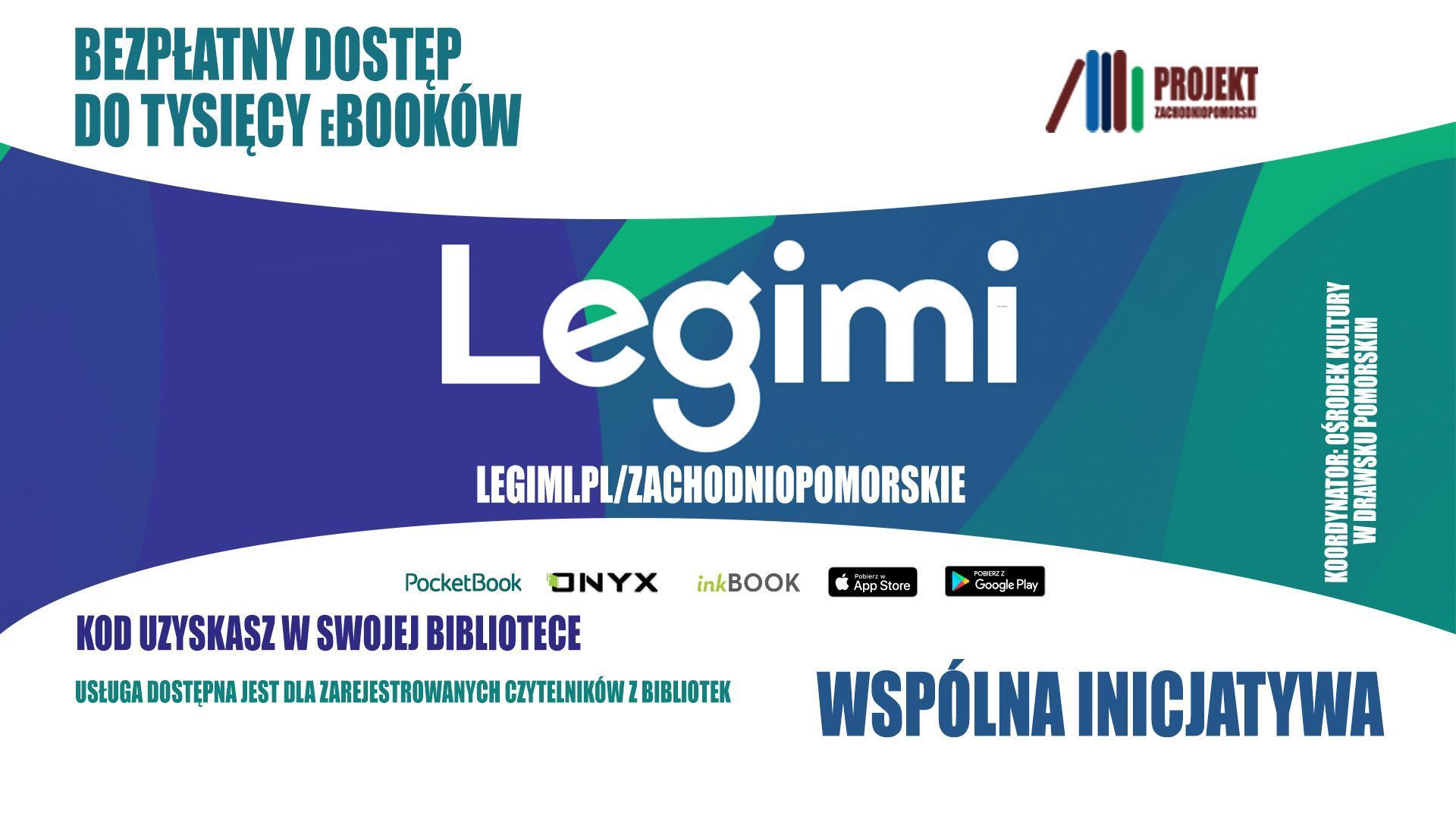 Grafika dotycząca platformy internetowej Legimi