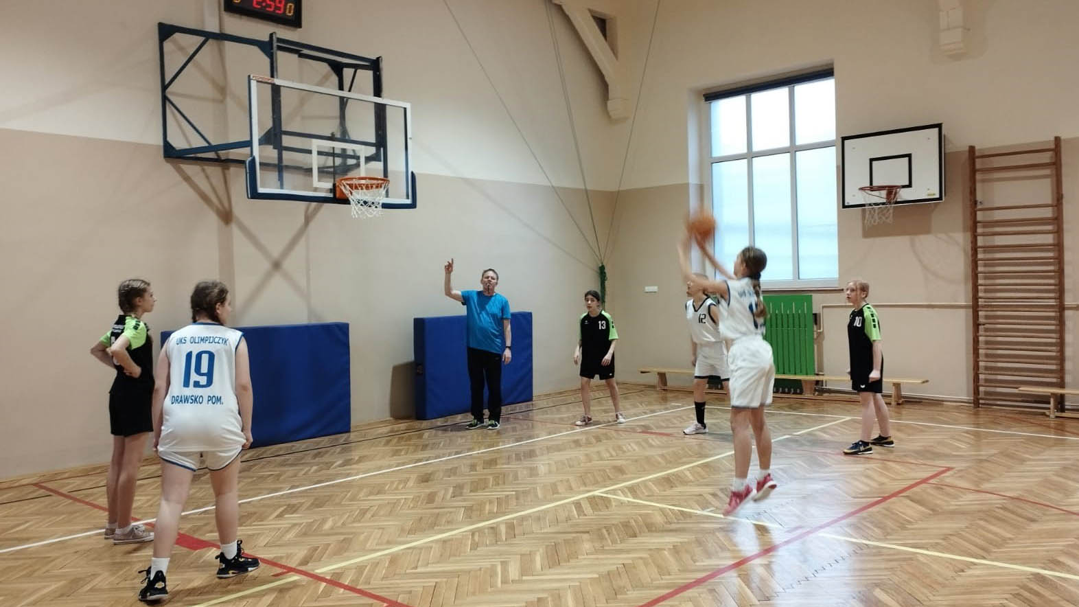 kosz,zawody,sala,dzieci