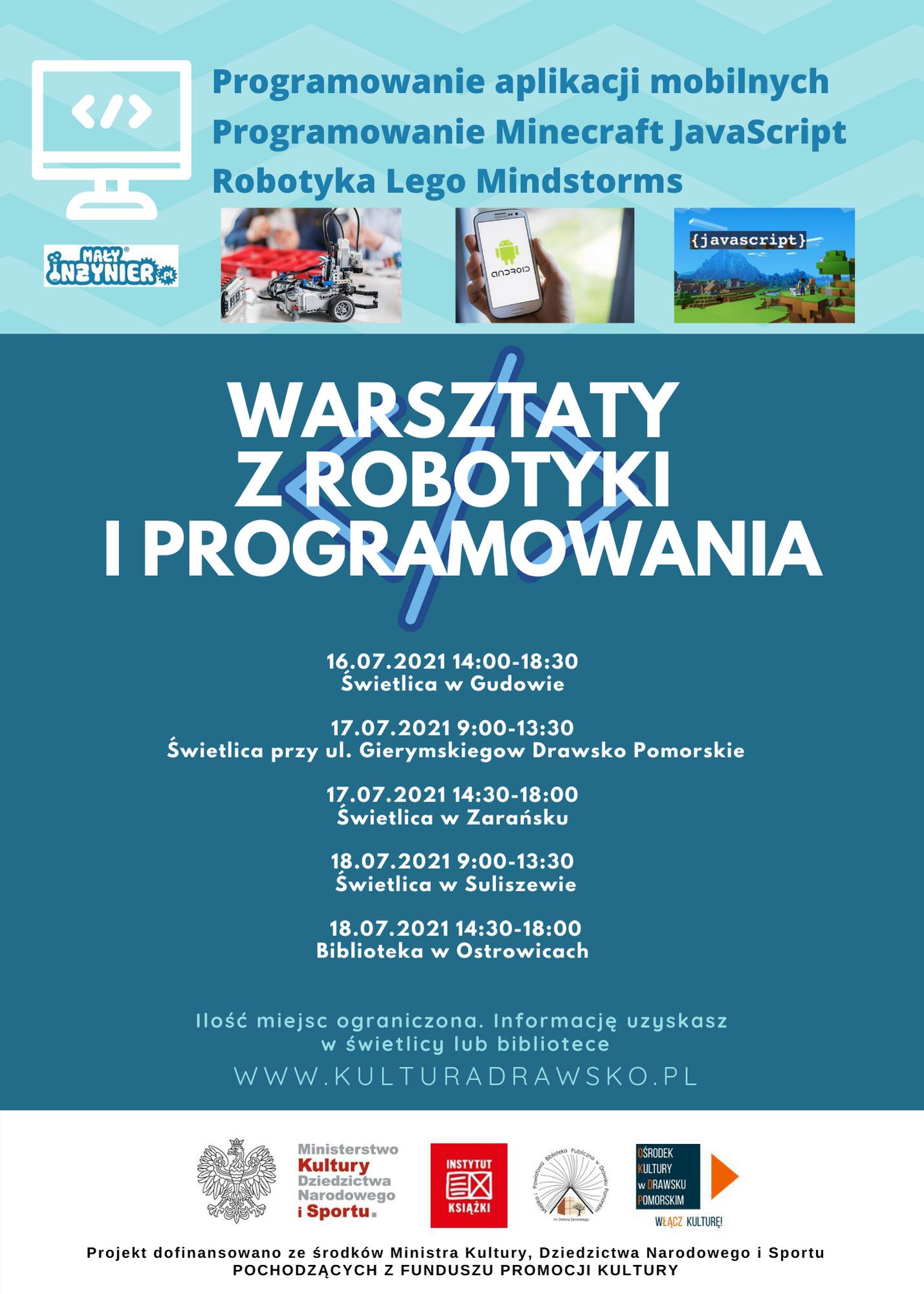 Warsztaty z robotyki i programowania