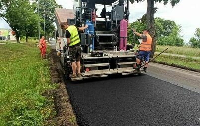 Zdjęcie do Remont drogi prowadzącej z Drawska Pomorskiego w kierunku Zarańska 