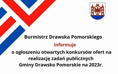 Zdjęcie do Ogłoszenie o otwartym konkursie pt. &quot;Oferta o udzielenie dotacji celowej na realizację zadania w zakresie tworzenia warunk&oacute;w, w tym organizacyjnych, sprzyjających rozwojowi sportu w Gminie Drawsko Pomorskie w roku 2023&quot;