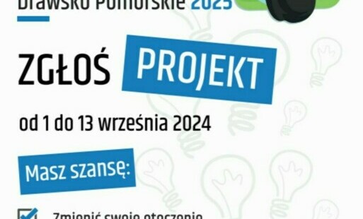 Zdjęcie do Zgłoś projekt na Drawski Budżet Obywatelski 2025