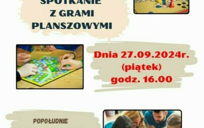 Zdjęcie do Rodzinne spotkanie z grami planszowymi