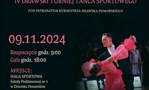 Zdjęcie do IV Drawski Turniej Tańca Sportowego