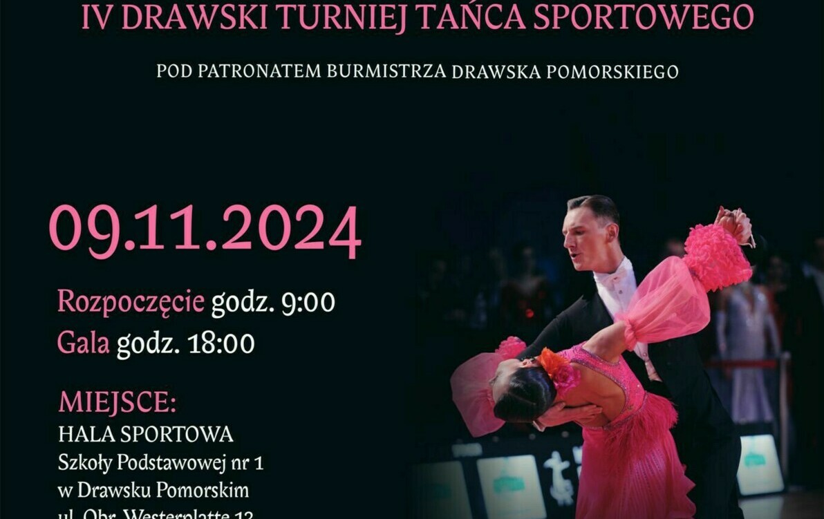 Zdjęcie do IV Drawski Turniej Tańca Sportowego