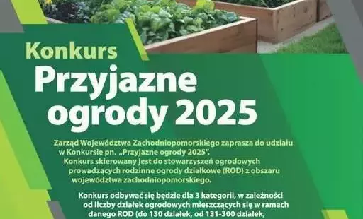 Zdjęcie do Konkurs Przyjazne Ogrody 2025
