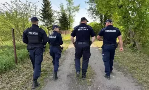Zdjęcie do Wsp&oacute;lne działania Straży Miejskiej i Policji na terenie ogr&oacute;dk&oacute;w działkowych 