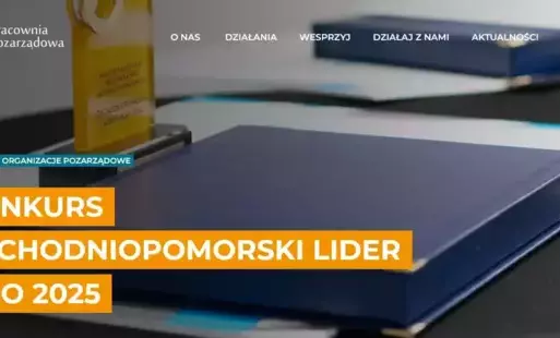 Zdjęcie do ZAPROSZENIE DO UDZIAŁU W KONKURSIE ZACHODNIOPOMORSKI LIDER NGO!