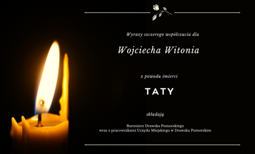 Zdjęcie do Kondolencje 