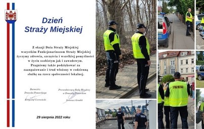 Zdjęcie do Życzenia z okazji Dnia Straży Miejskiej