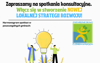 Zdjęcie do Zapraszamy! Włącz się w tworzenie nowej Lokalnej Strategii Rozwoju 