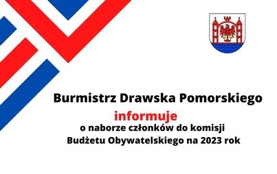 Zdjęcie do Zostań członkiem Komisji Budżetu Obywatelskiego gminy Drawsko Pomorskie 2023.