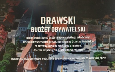 Zdjęcie do Drawski Budżet Obywatelski 2023 &ndash; nab&oacute;r wniosk&oacute;w zakończony!