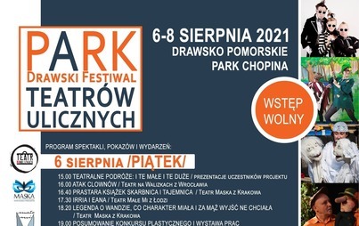 Zdjęcie do PARK - Drawski Festiwal Teatr&oacute;w Ulicznych