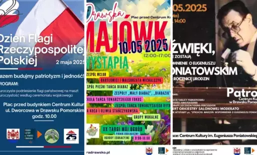 Zdjęcie do Najbliższe wydarzenia w gminie Drawsko Pomorskie
