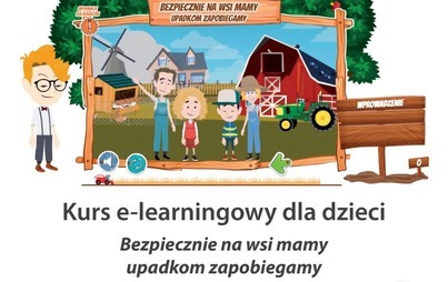 Zdjęcie do Kurs e-learningowy pt. ,,Bezpiecznie na wsi mamy - upadkom zapobiegamy&rdquo;