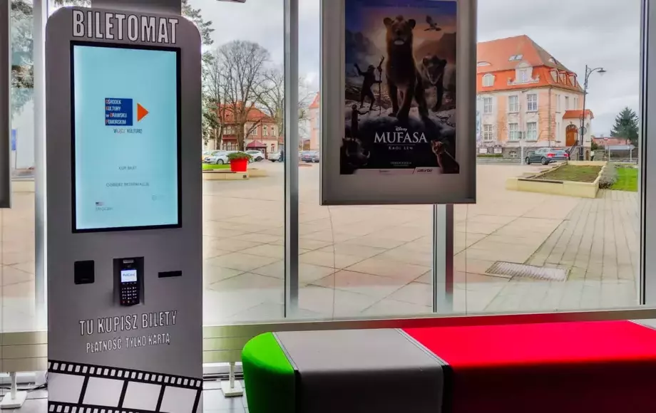 Nowość w Kinie Drawa: Biletomat - UM Drawsko Pomorskie
