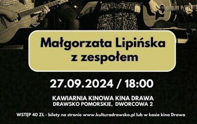 Zdjęcie do Małgorzata Lipińska z zespołem