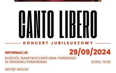 Zdjęcie do Koncert jubileuszowy ch&oacute;ru Canto Libero