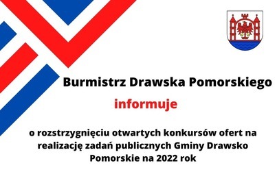Zdjęcie do Zawiadomienie o rozstrzygnięciu otwartego konkursu ofert &bdquo;Ochrona i promocja zdrowia w zakresie profilaktyki zdrowotnej mieszkańc&oacute;w miasta i gminy Drawsko Pomorskie&rdquo;